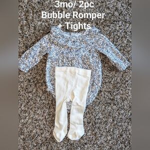 Carter's Floral Print Baby Outfit